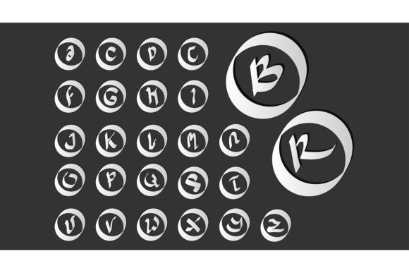 Download Alphabet Letter Merging Logo Collection. - Letter Collection