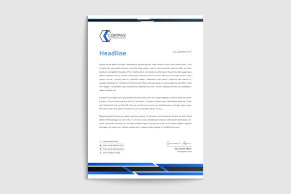 Download Creative Modern Letter Head Template - Letter Collection