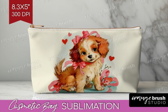 Download Vintage Valentine Cosmetic Bag PNG - Cosmetic Collection