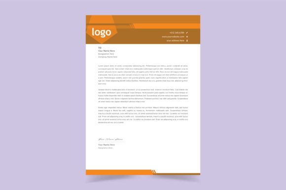 Download Letter Head Template - Letter Collection