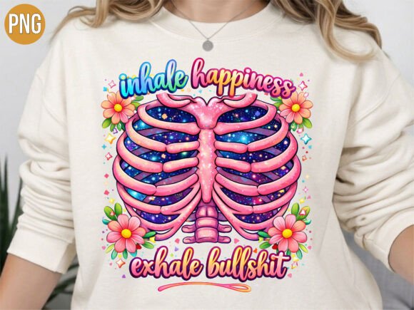 Download Inhale Happiness Exhale Bullshit PNG - Happiness Collection